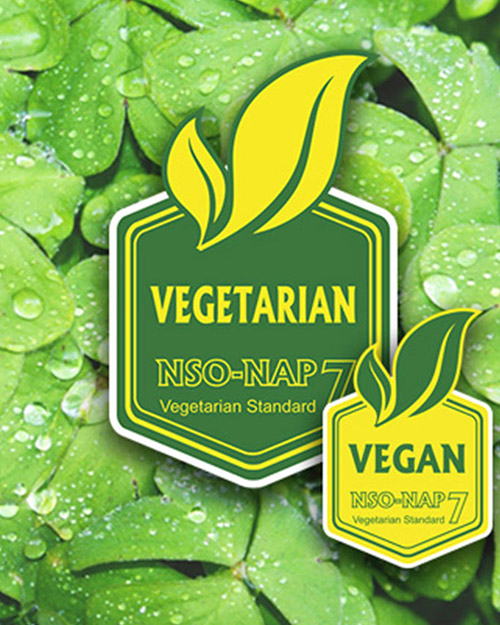 How to use Vegan - Vegetarian Logo ?